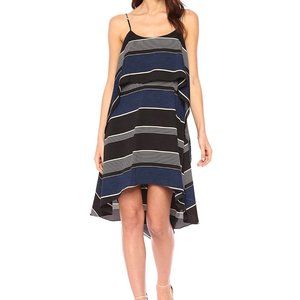 Halston Heritage Layered Flounce Dress